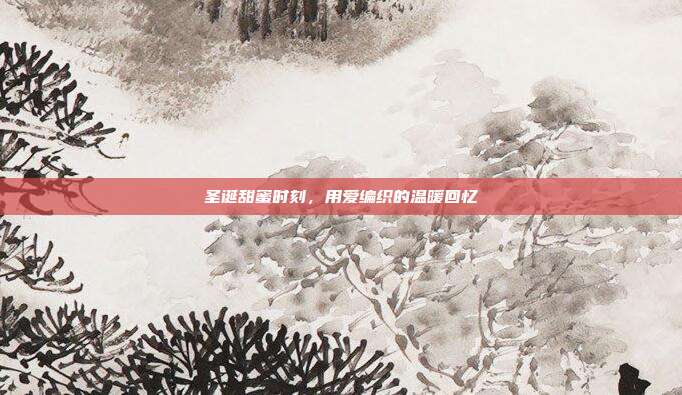 圣诞甜蜜时刻,用爱编织的温暖回忆