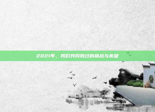 2021年，我们共同跨过的挑战与希望
