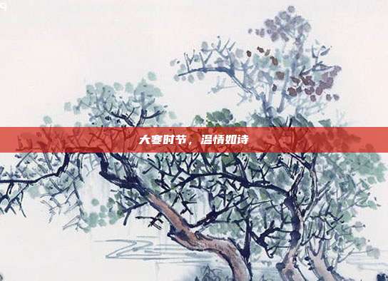 大寒时节,温情如诗