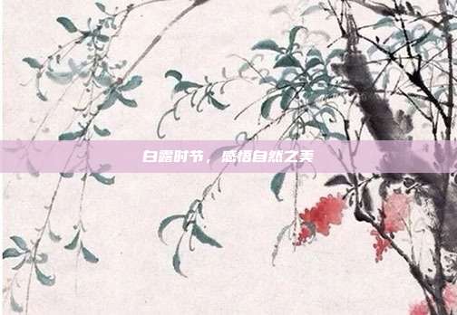 白露时节，感悟自然之美