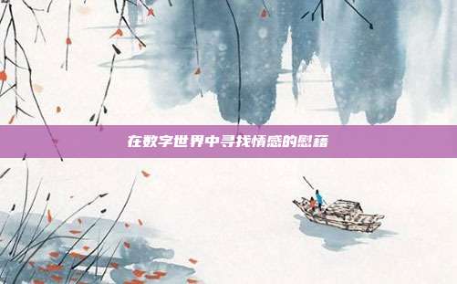 在数字世界中寻找情感的慰藉