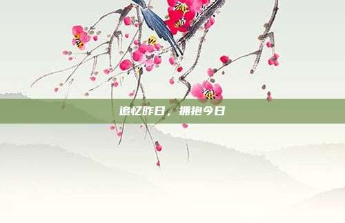 追忆昨日,拥抱今日