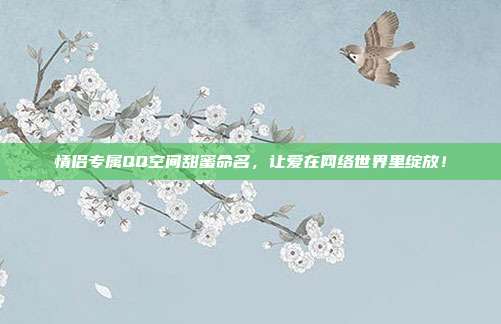 情侣专属QQ空间甜蜜命名，让爱在网络世界里绽放！