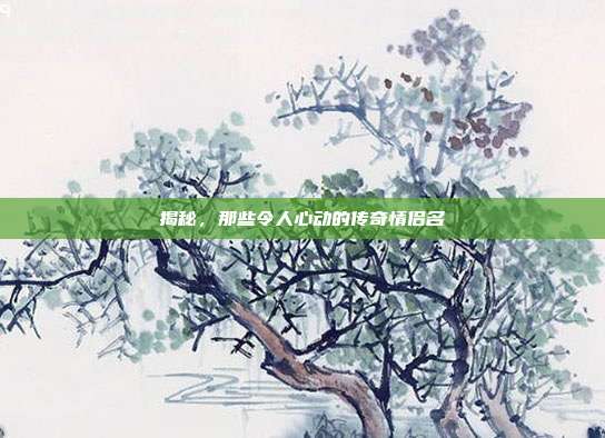 揭秘,那些令人心动的传奇情侣名