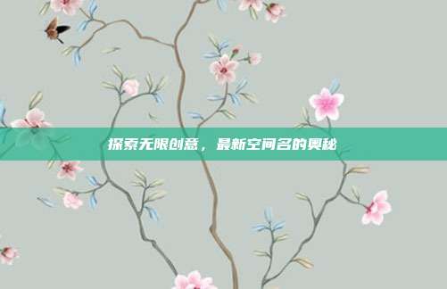 探索无限创意,最新空间名的奥秘