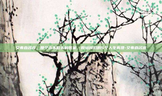 艾弗森名言，那个永不低头的答案，教给我们的5个人生真理-艾弗森名言